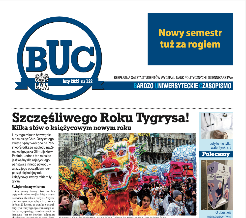 Read more about the article Lutowy numer BUC-a